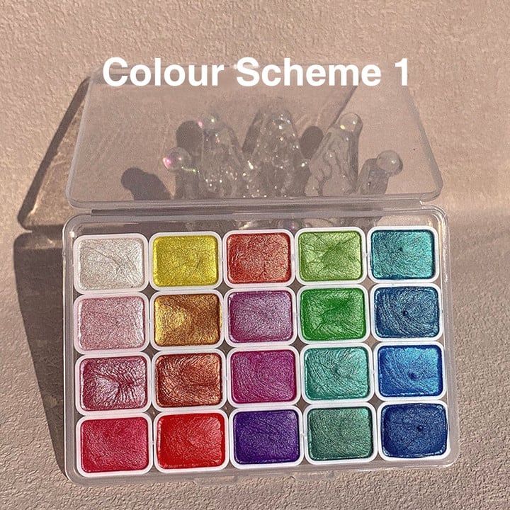 20 Colors Watercolor Painting Set🎨
