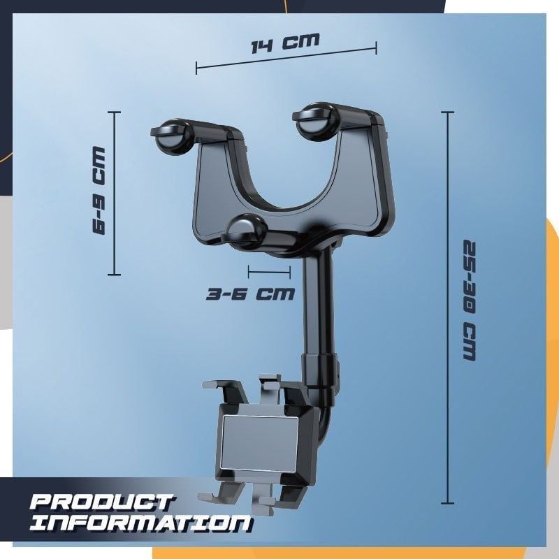 🔥Rotatable and Retractable Car Phone Holder