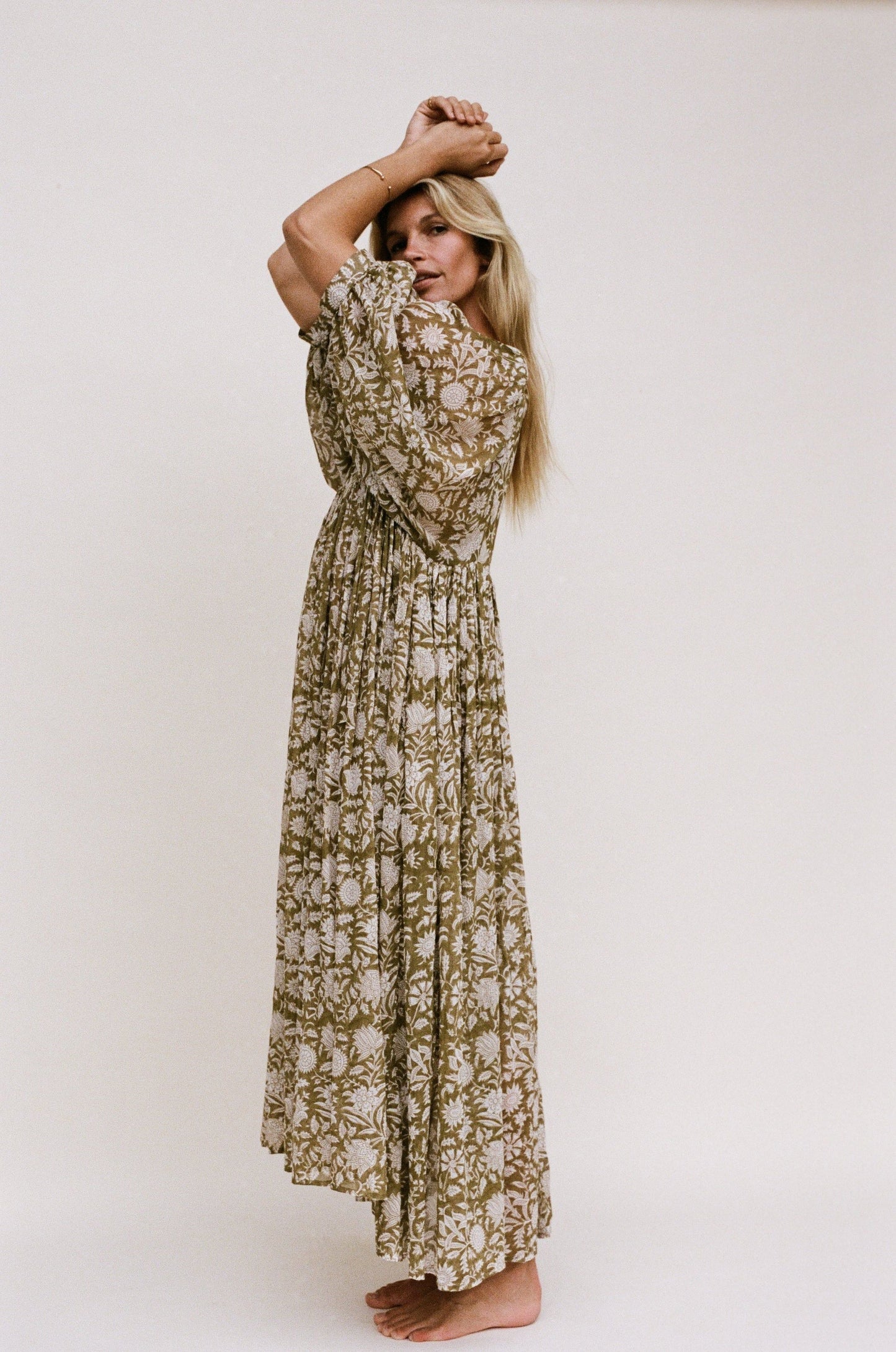 Loose Floral Dress