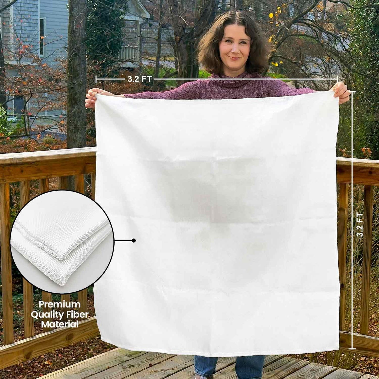Emergency Fiberglass Fire Suppression Blanket for Kitchen