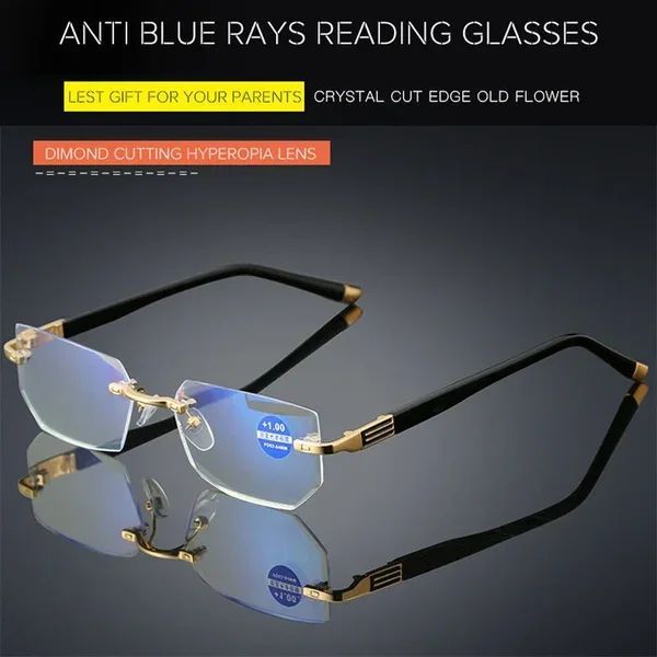 New Sapphire High Hardness Anti-blue Reading Glasses