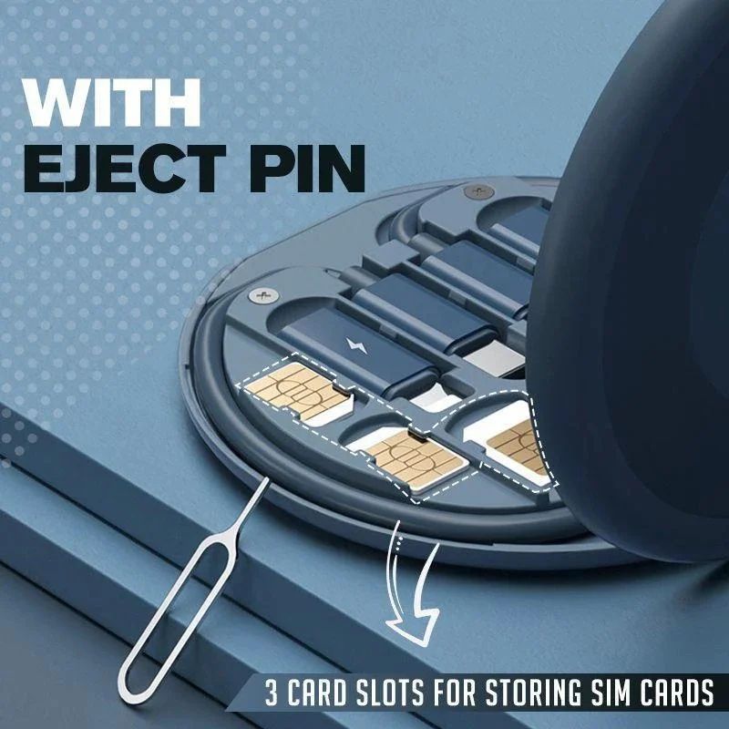 5-in-1 Data Cable Storage Box(buy 1 get 1 free)