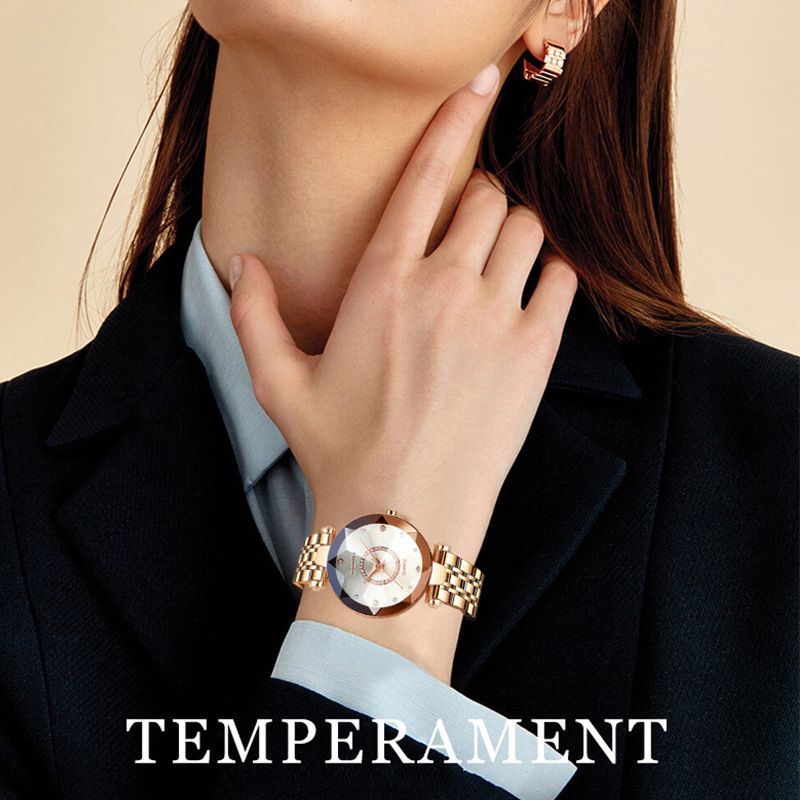 Ocean Star Women's Fashion Crystal Watch