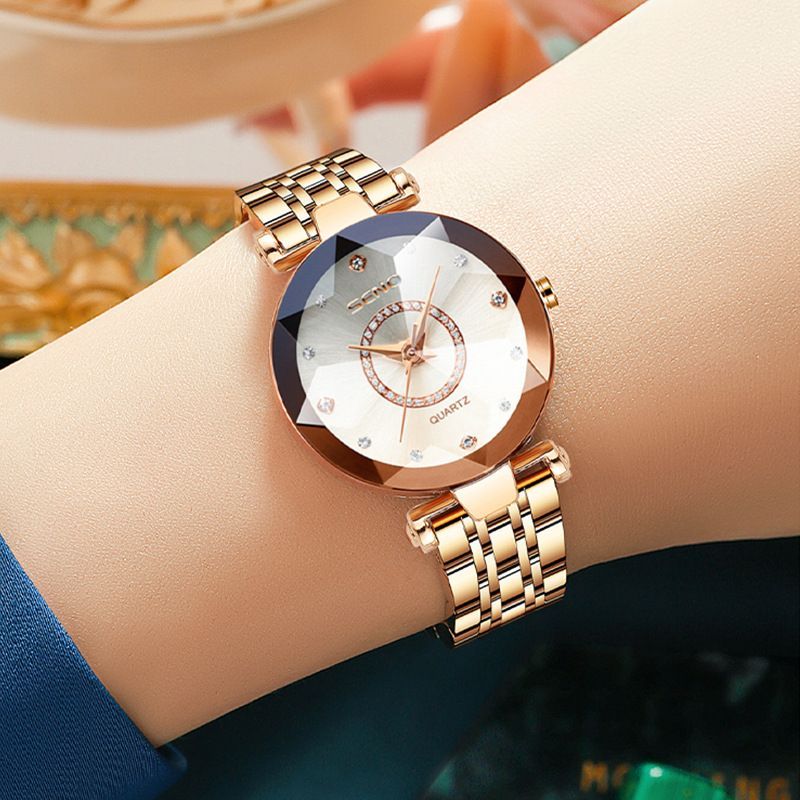 Ocean Star Women's Fashion Crystal Watch