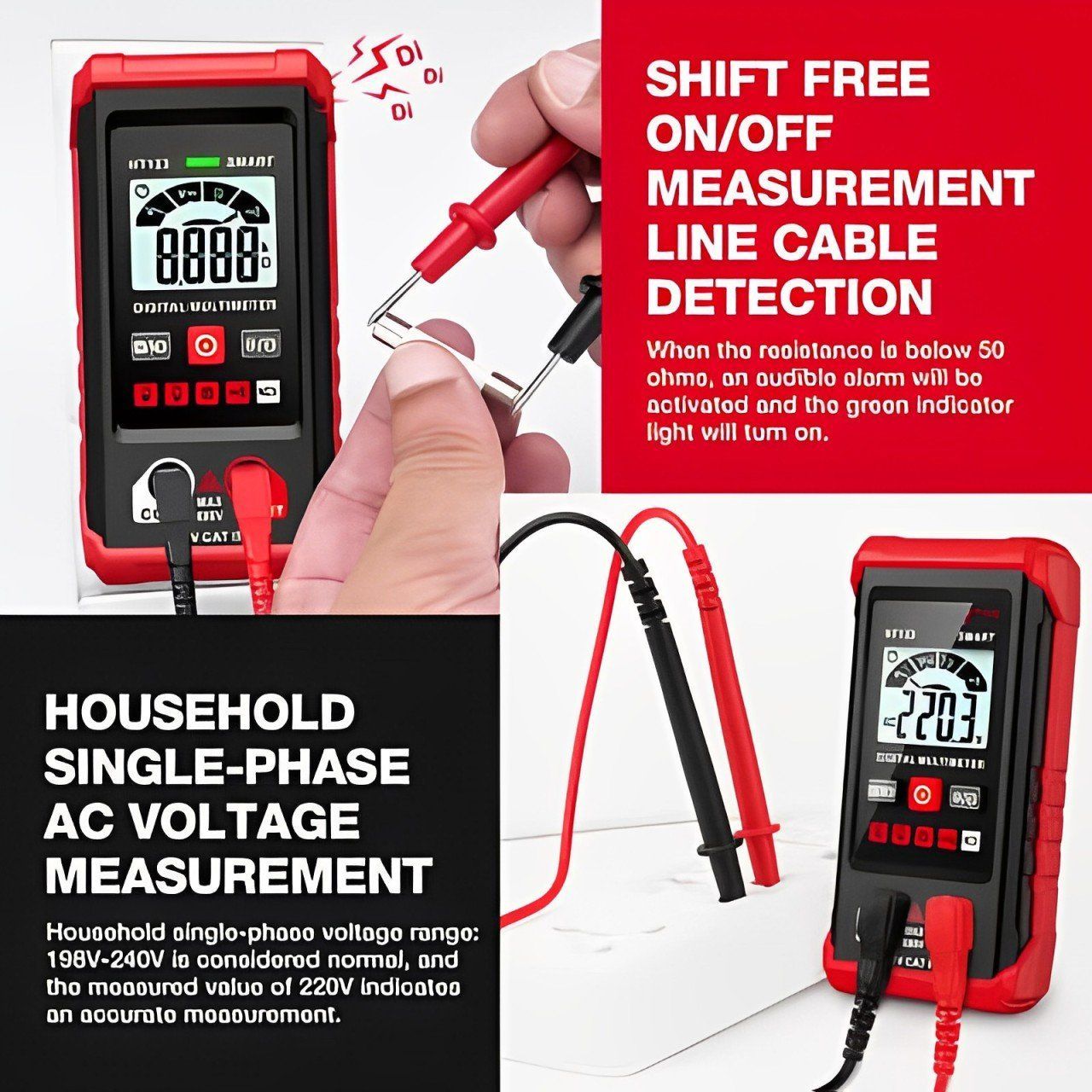 🎉Last Day 50% OFF👍DIRECT FROM THE MANUFACTURER-Digital Multimeter🔥