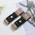 2pcs No Buckle Elastic Belt