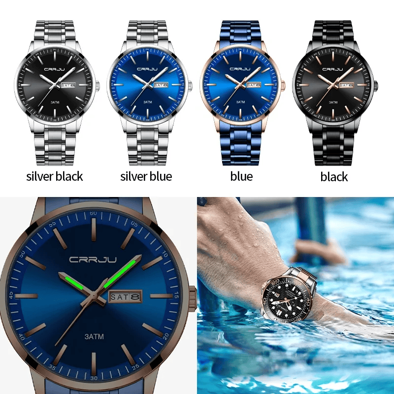 Men's Fashion Luxury Stainless Steel Watches