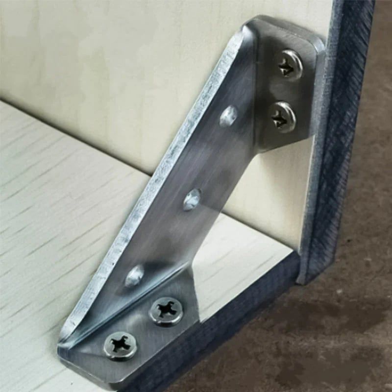 Triangular support made of stainless steel(No screws)