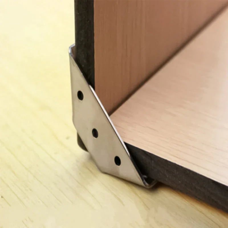 Triangular support made of stainless steel(No screws)
