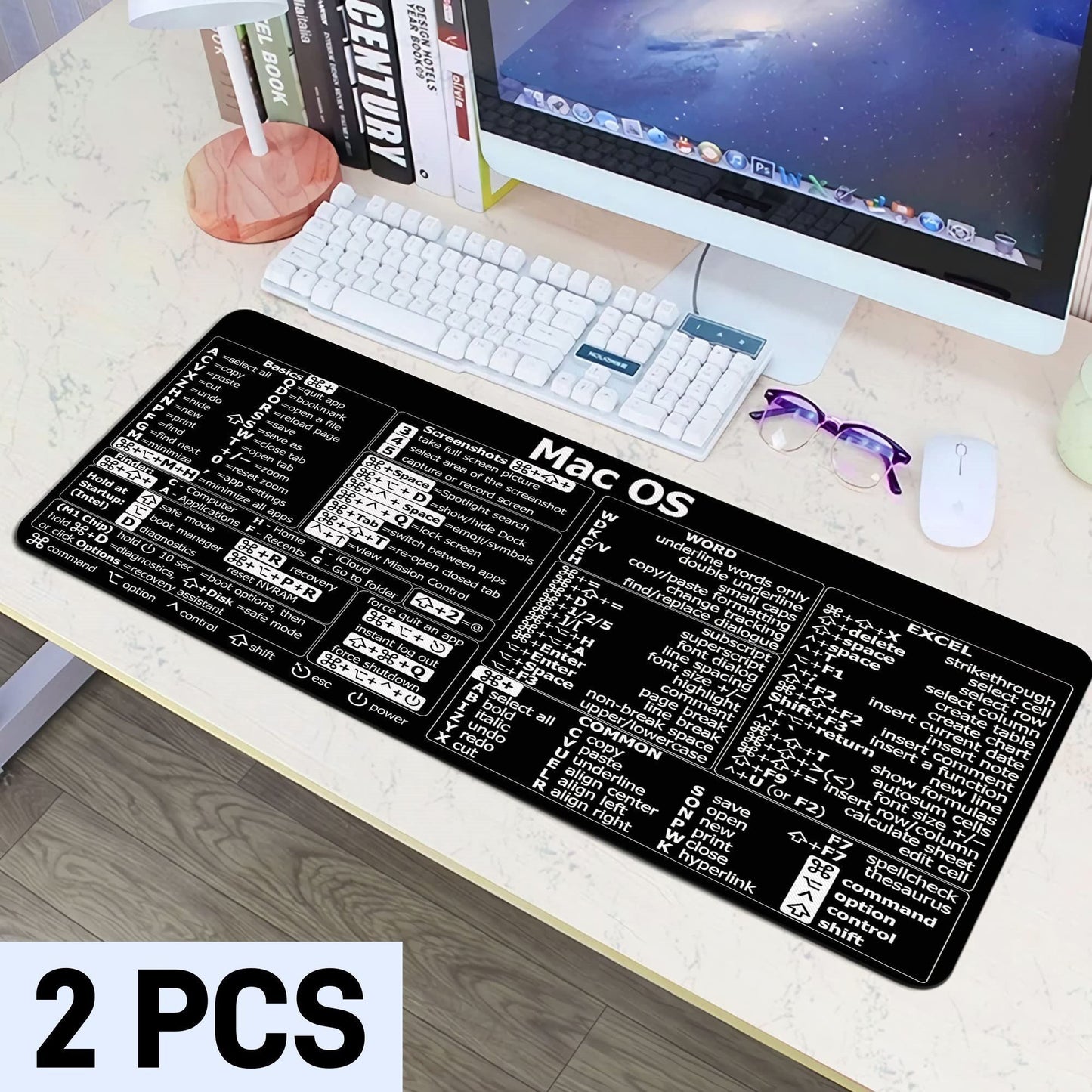 Quick Key Keyboard Mouse Pad