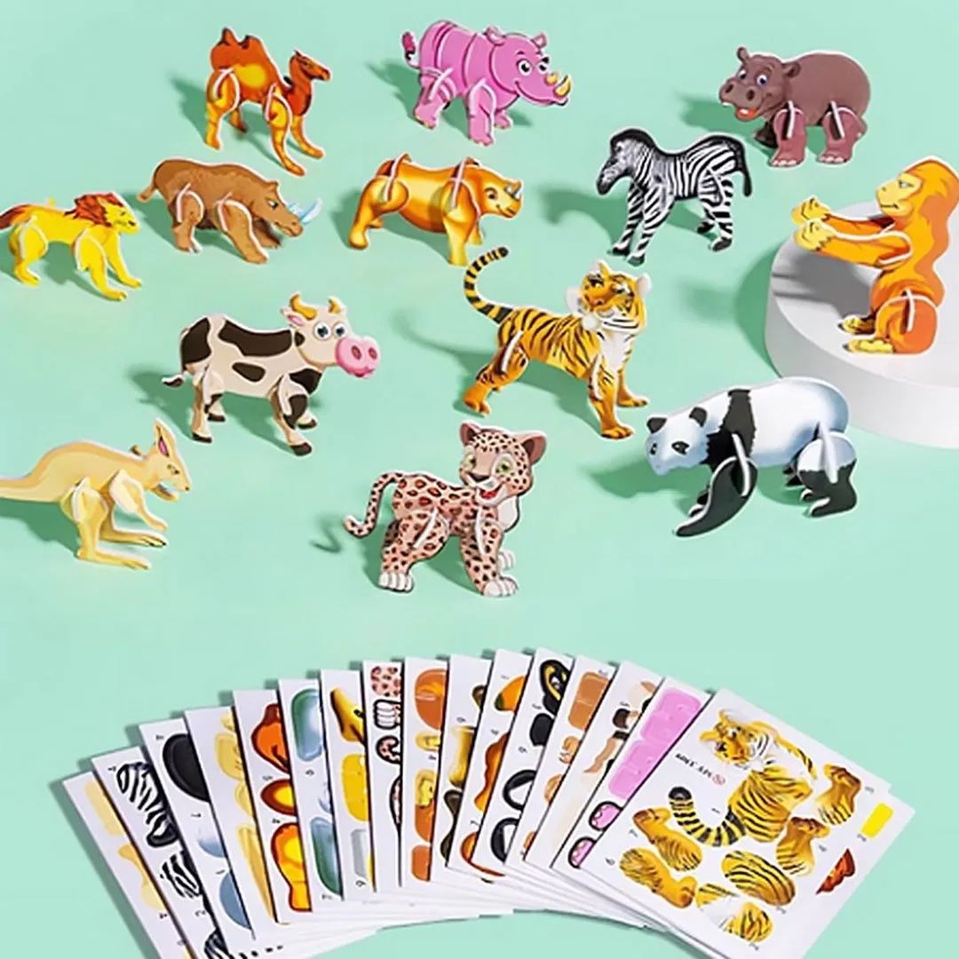 🔥Hot Sale 70% Off🦖Educational 3D Cartoon Puzzle