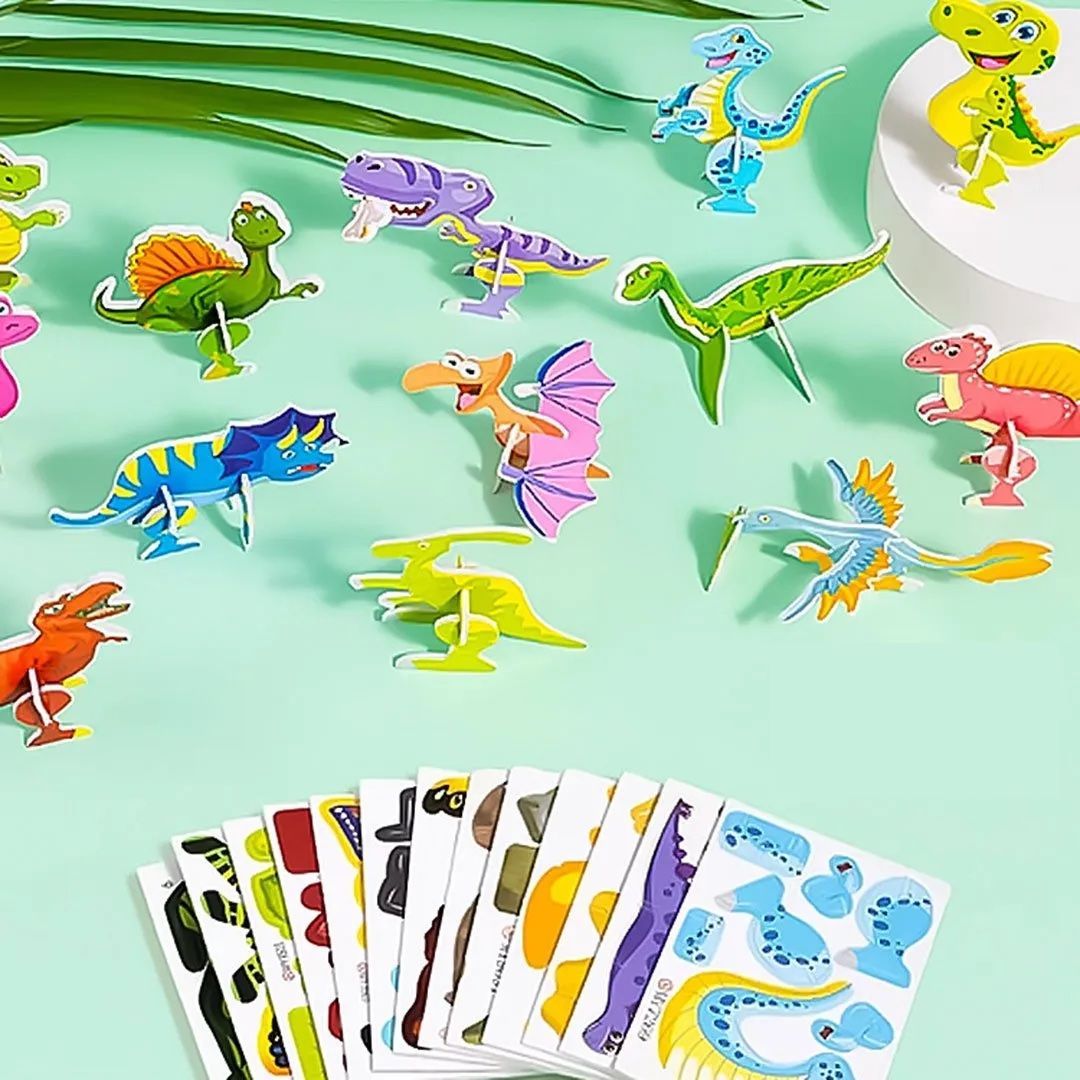 🔥Hot Sale 70% Off🦖Educational 3D Cartoon Puzzle
