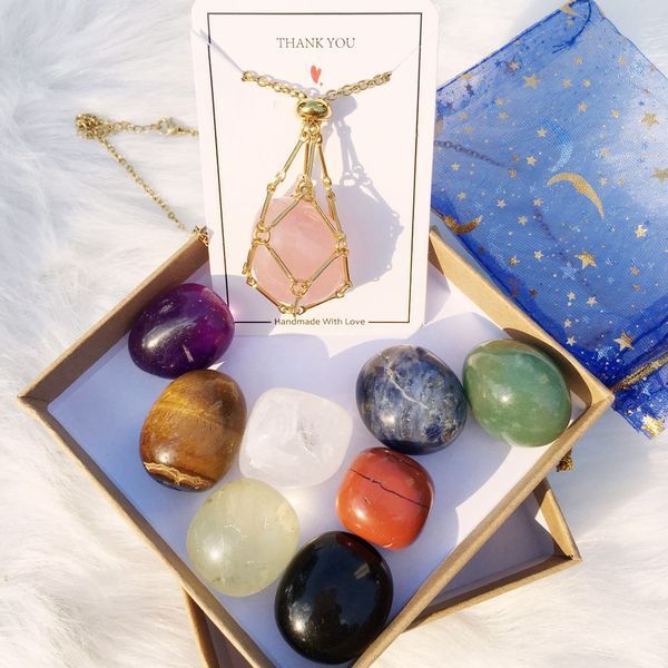 2025 Crystal Necklace Kit-9 Natural Crystal