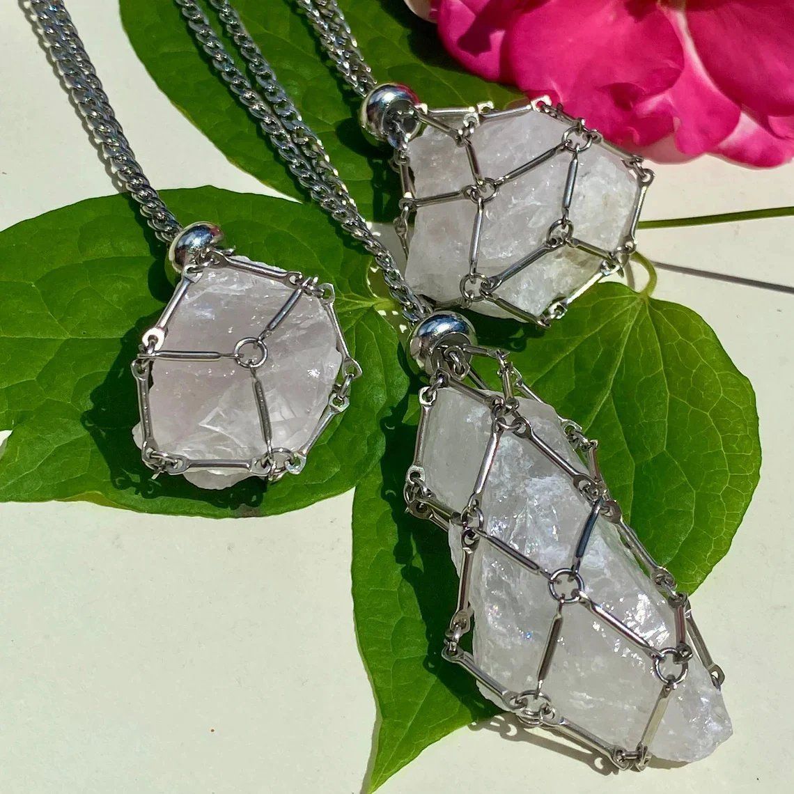 2025 Crystal Necklace Kit-9 Natural Crystal