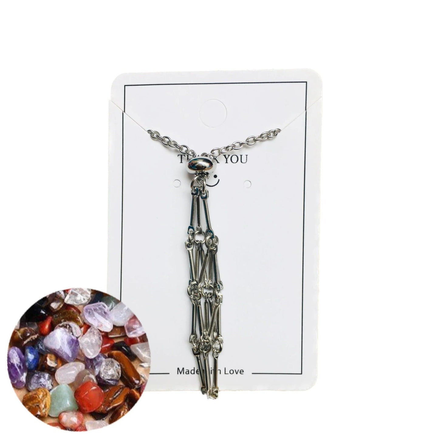 2025 Crystal Necklace Kit-9 Natural Crystal