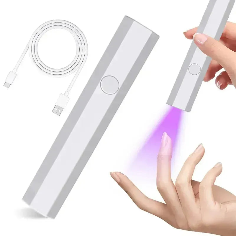 Semi-cured gel nail stickers kit
