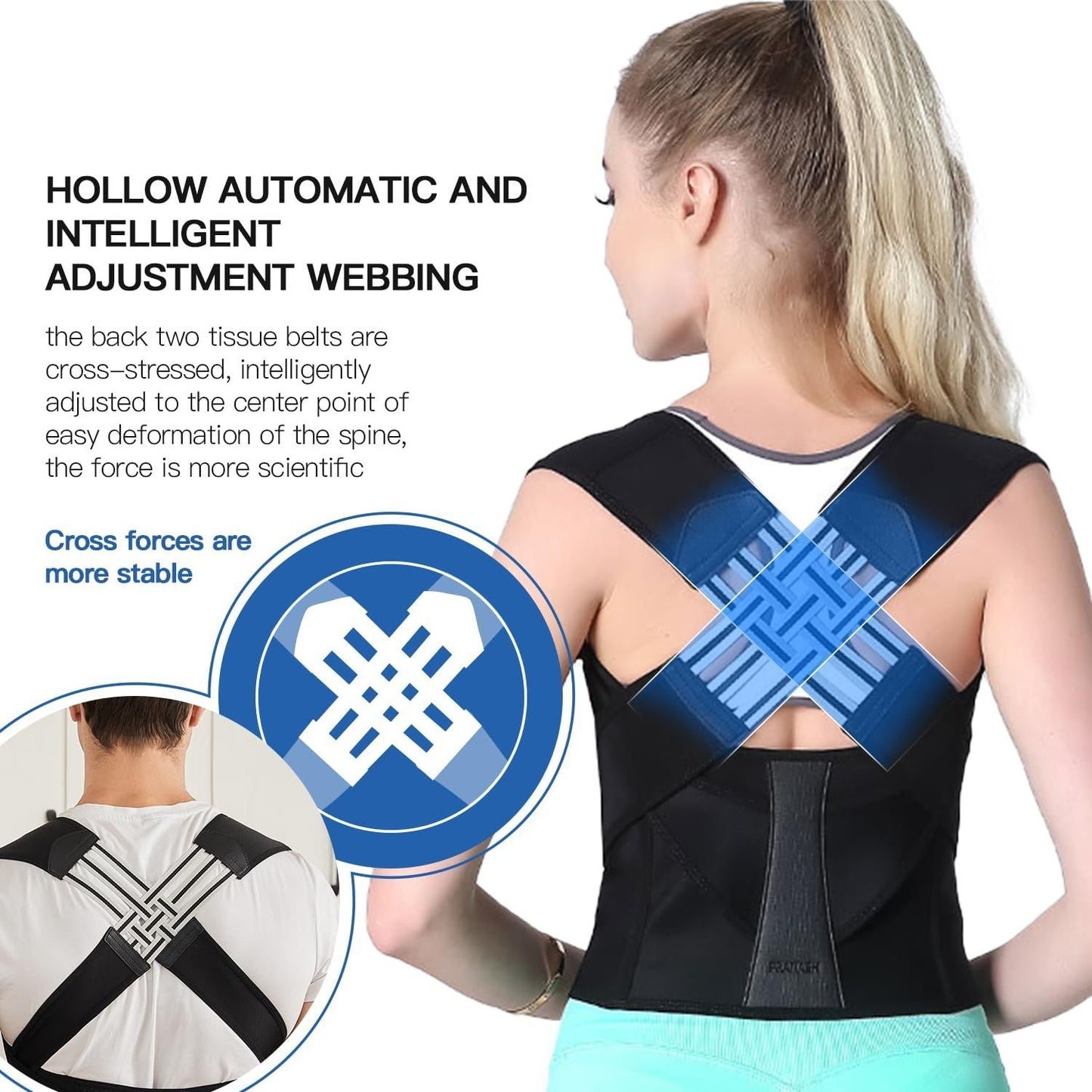Adjustable Posture Correct Belt