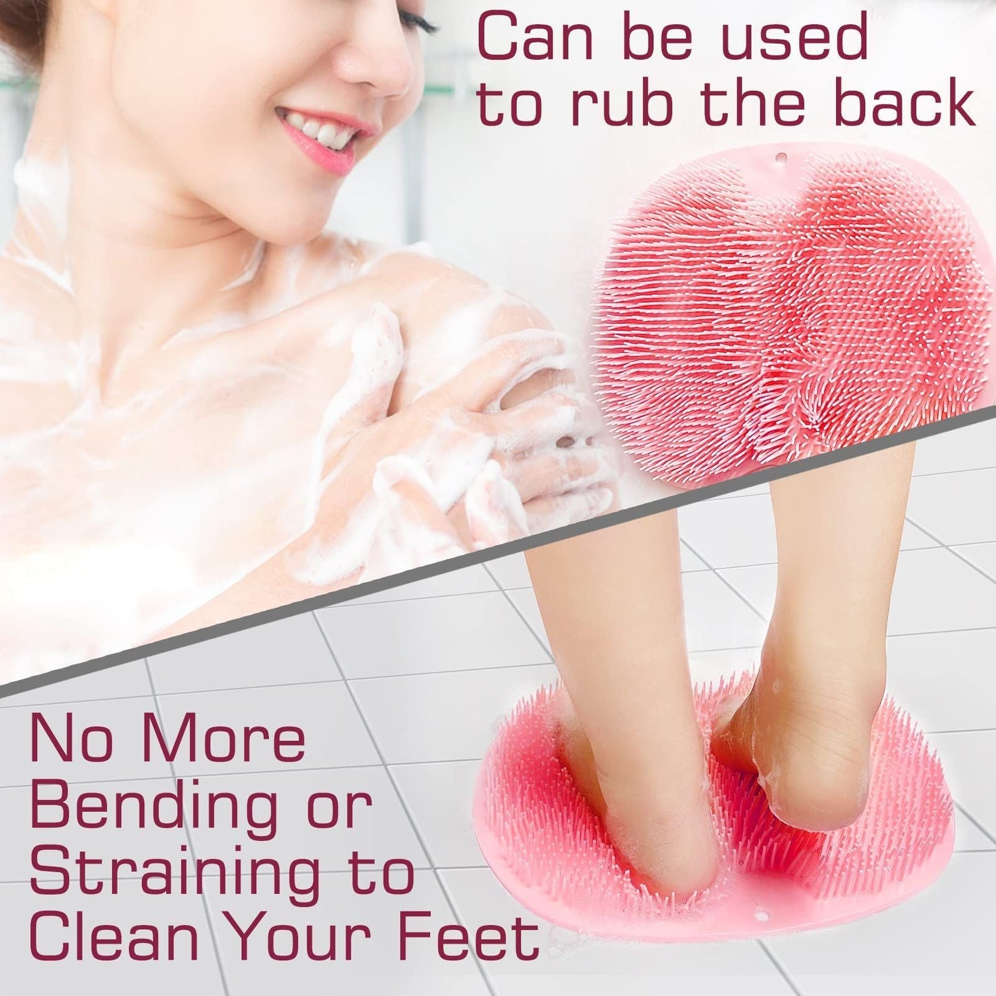 Suction Cup Shower Exfoliating Pad