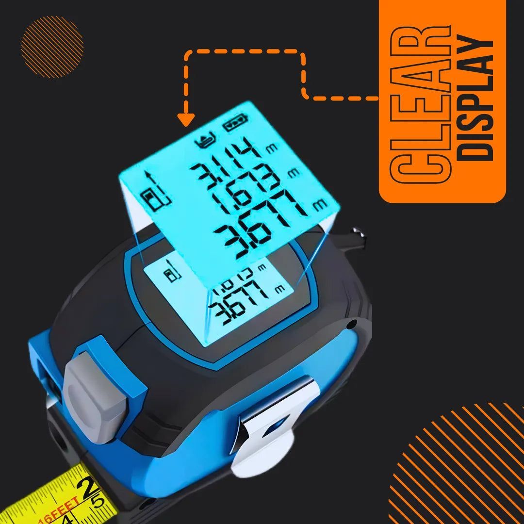 3-in-1 Laser Rangefinder Almighty Ruler
