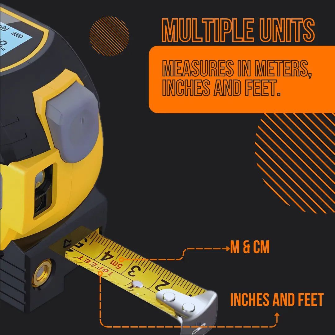 3-in-1 Laser Rangefinder Almighty Ruler