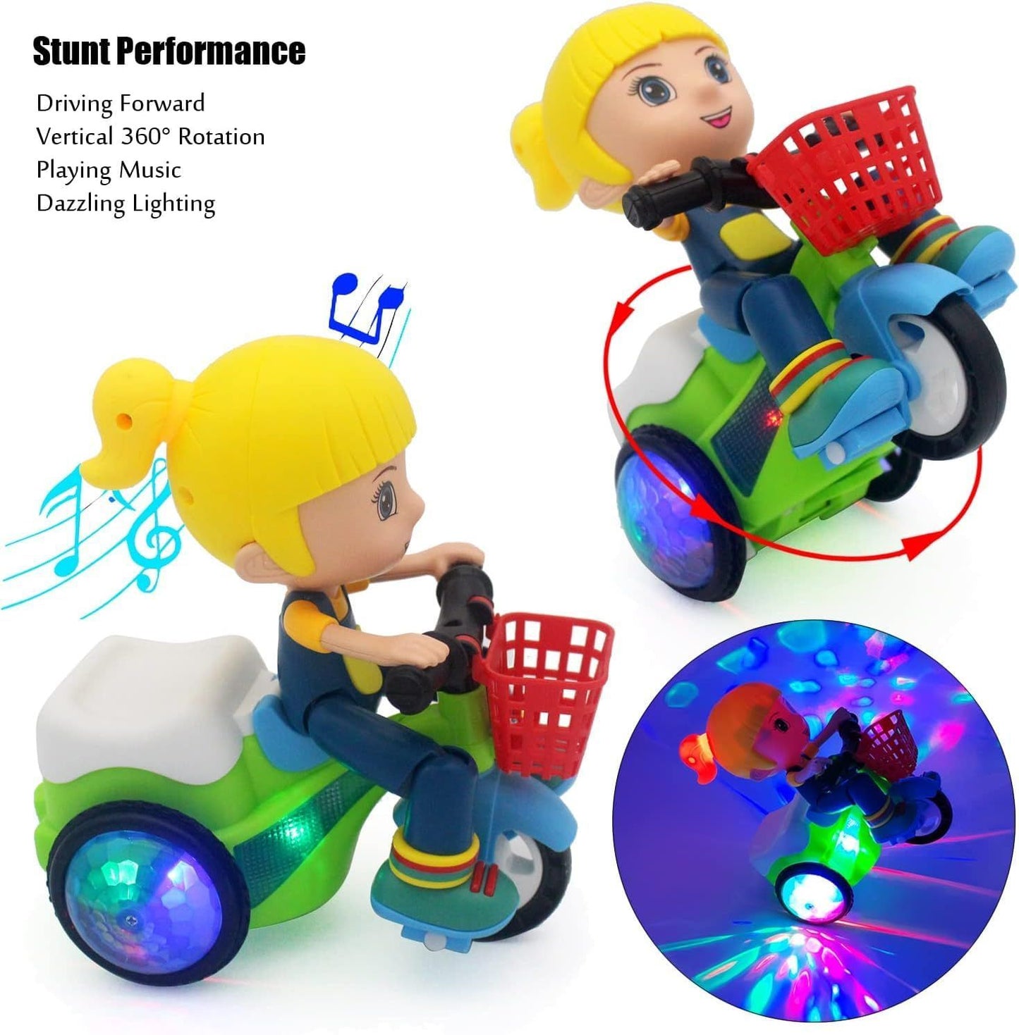 Cool Stunt Tricycles Toys