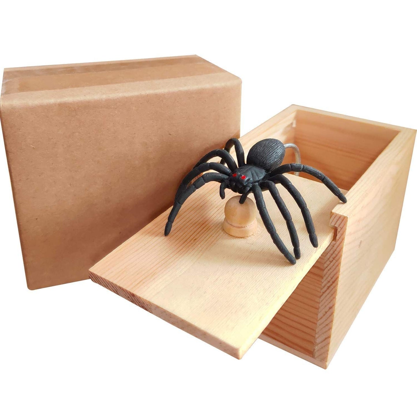Rubber Spider Prank Surprise Box