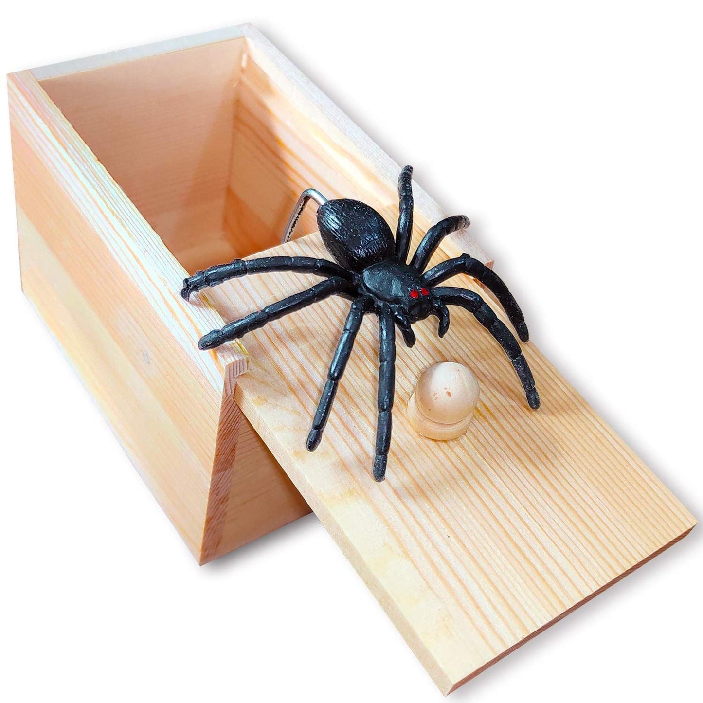 Rubber Spider Prank Surprise Box