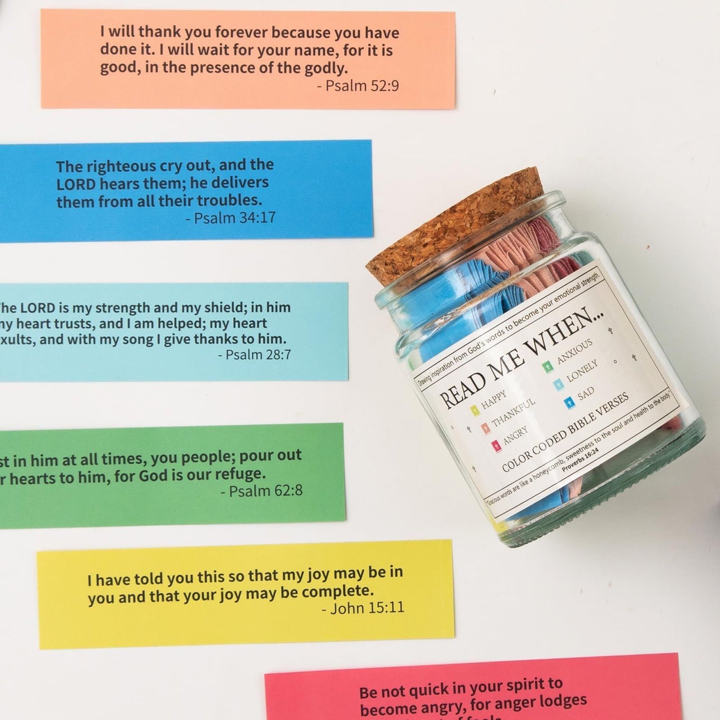Bible Verse Hope Jar