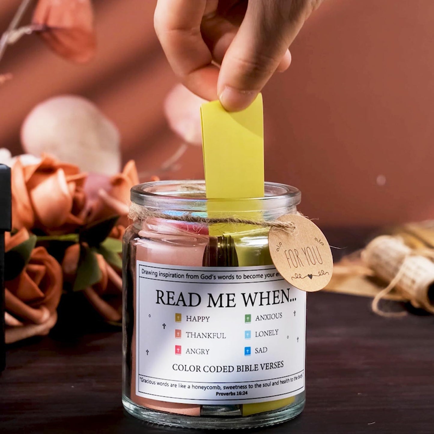 Bible Verse Hope Jar