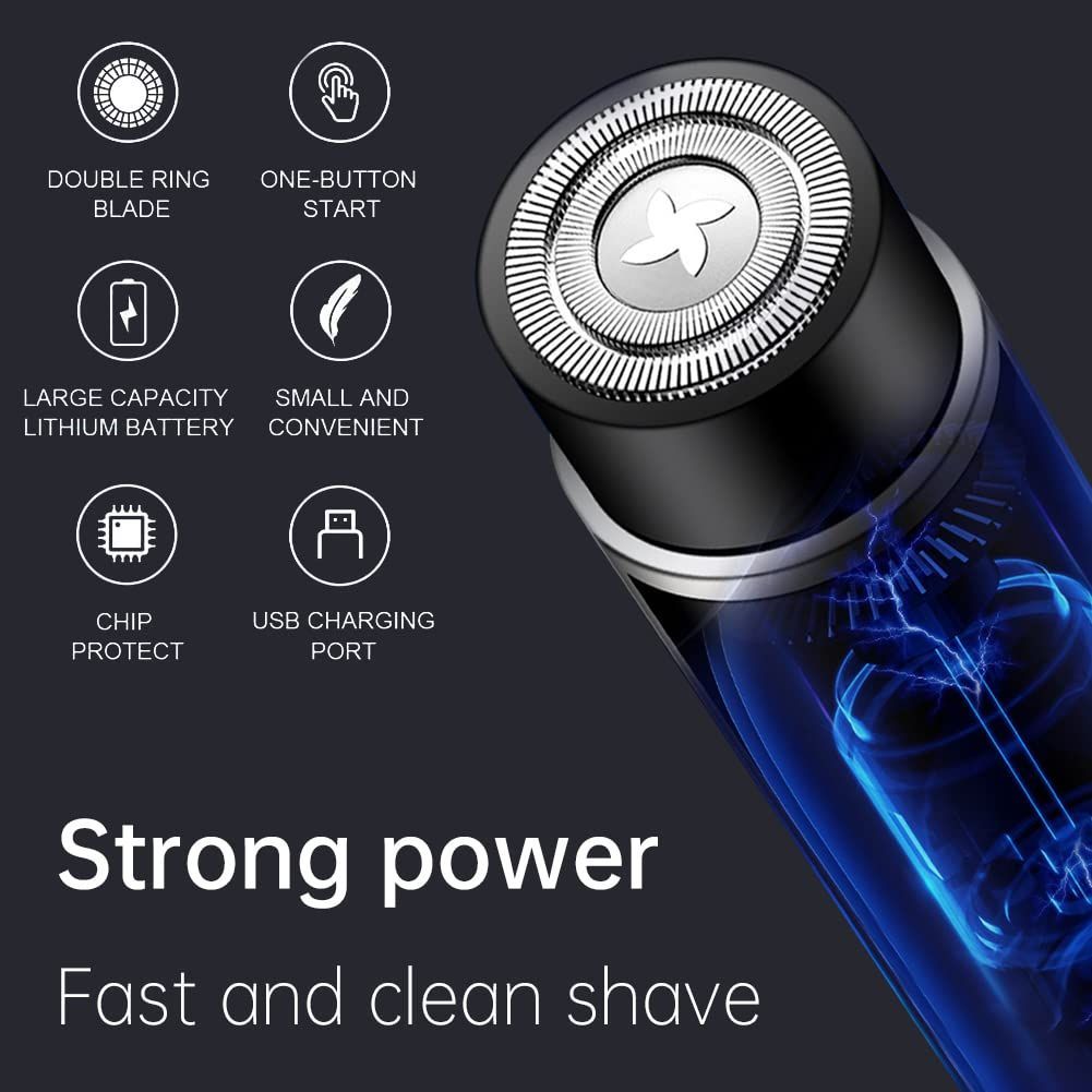 Portable Mini Electric Shaver for Men