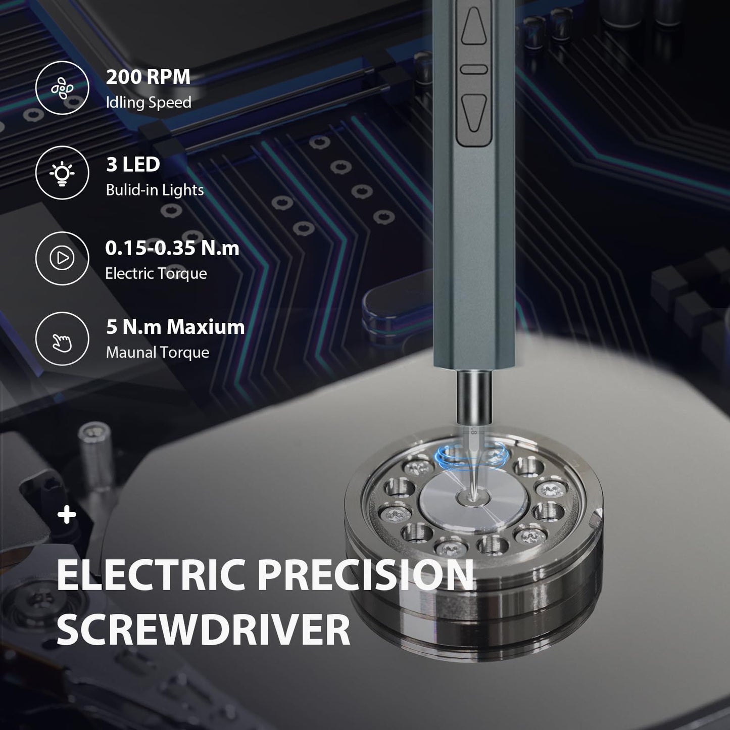 💥New Upgrade💥36 in 1 Portable Electric Precision Screwdriver Kit
