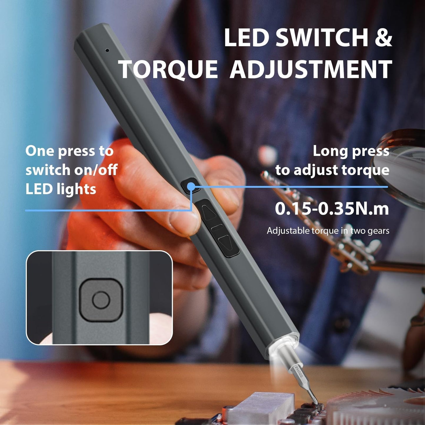 💥New Upgrade💥36 in 1 Portable Electric Precision Screwdriver Kit