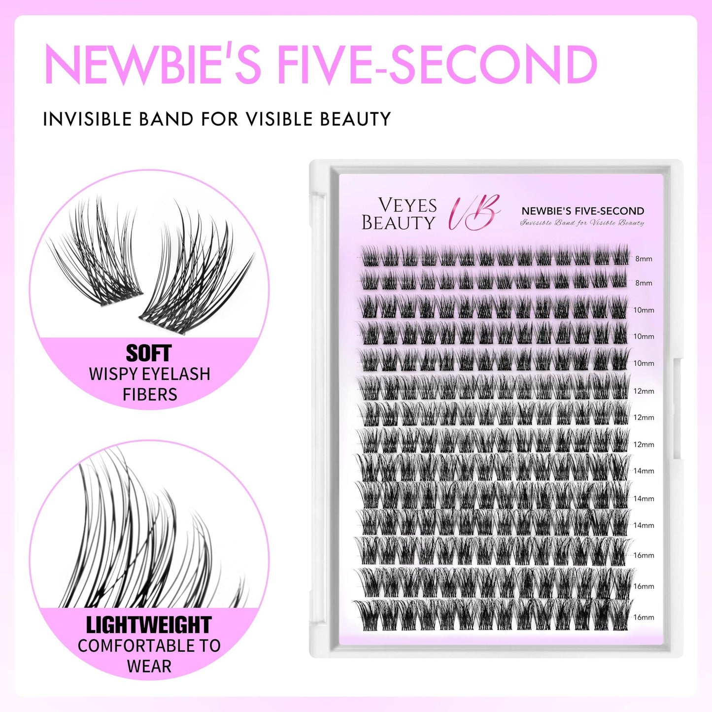 DIY Eyelash Clusters Extensions