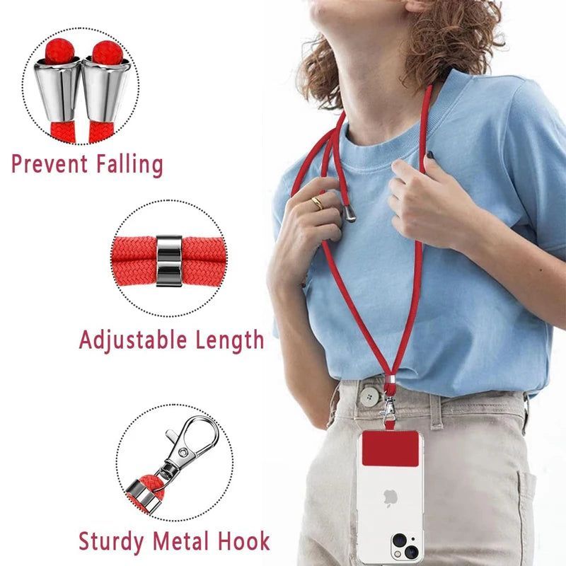 Crossbody phone lanyard-6 PCS