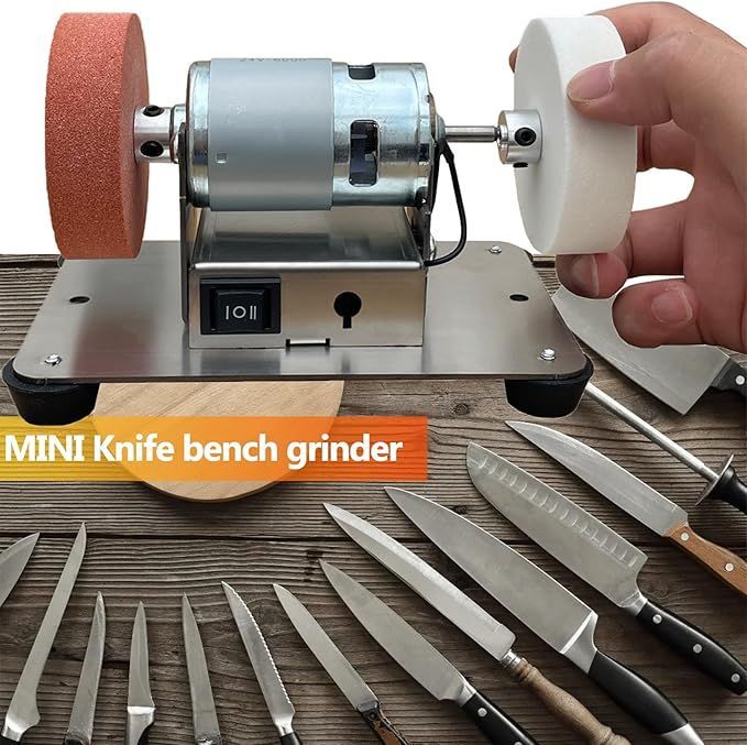 7 Speed Adjustable Table Top Grinder Polisher