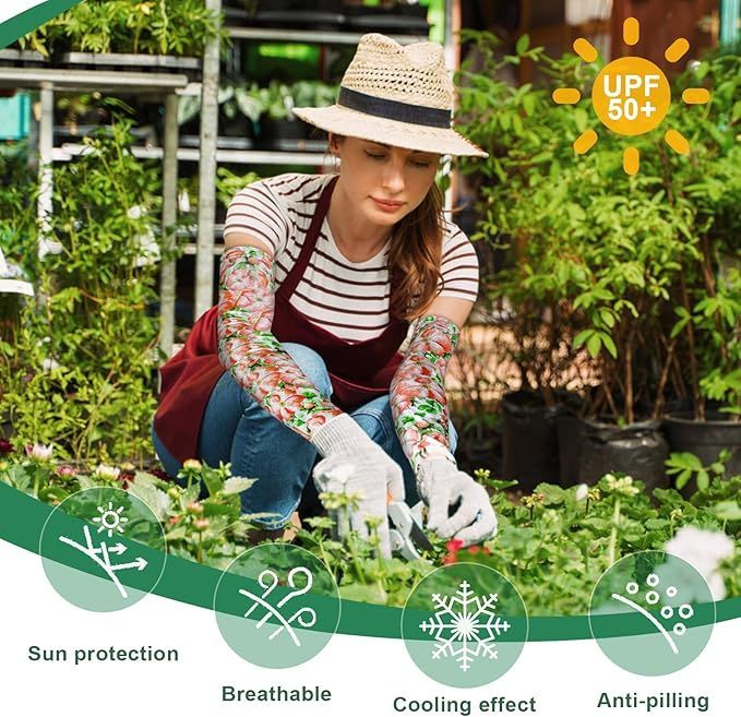 Sun Protection Gardening Sleeves