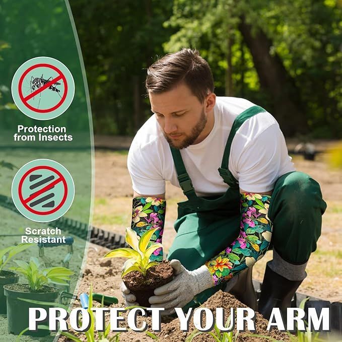 Sun Protection Gardening Sleeves