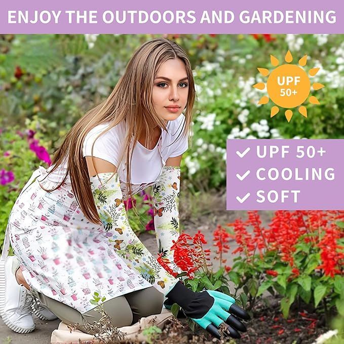 Sun Protection Gardening Sleeves