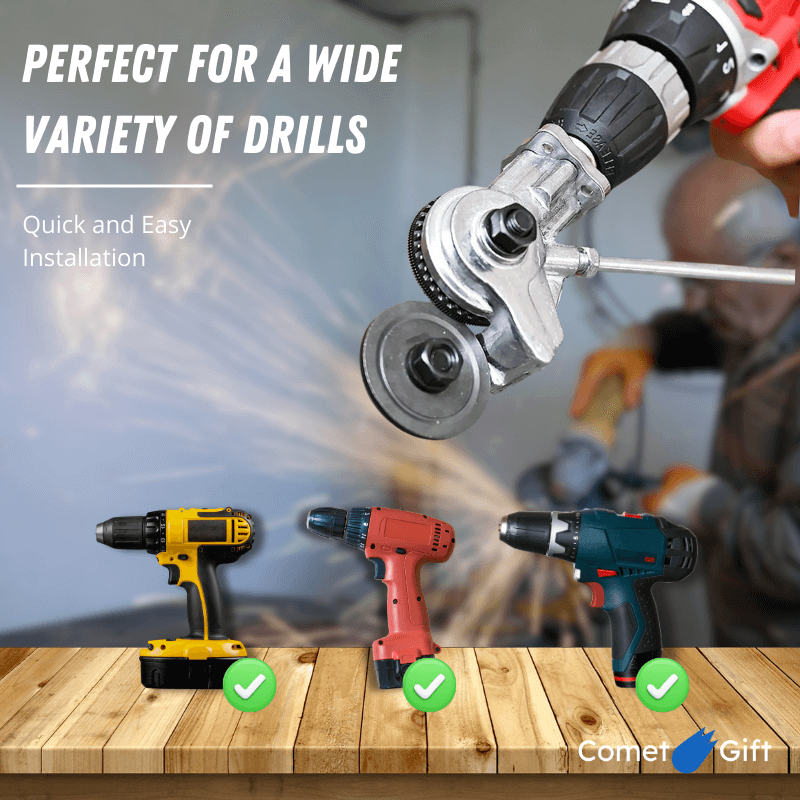Metal Cutting Adapter for Drill
