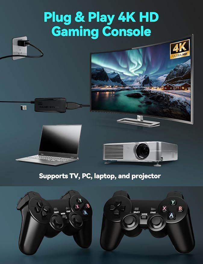 Newest 20000+ Games Retro Game Console