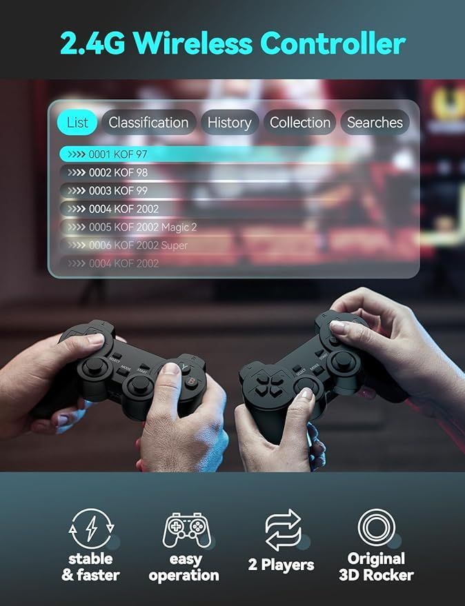 Newest 20000+ Games Retro Game Console