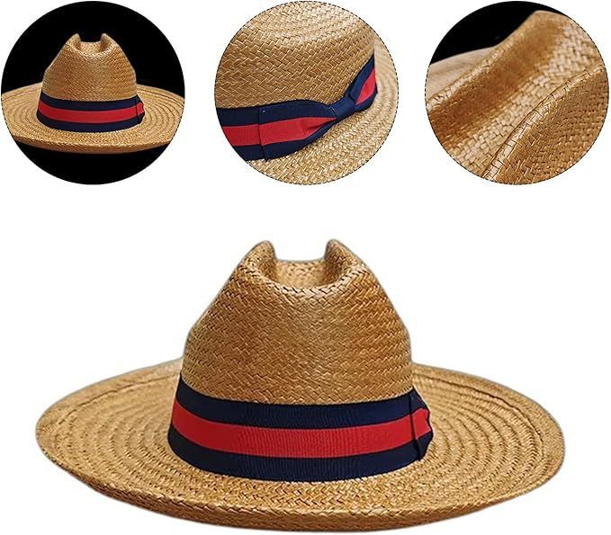 Handmade Straw Jazz Hat