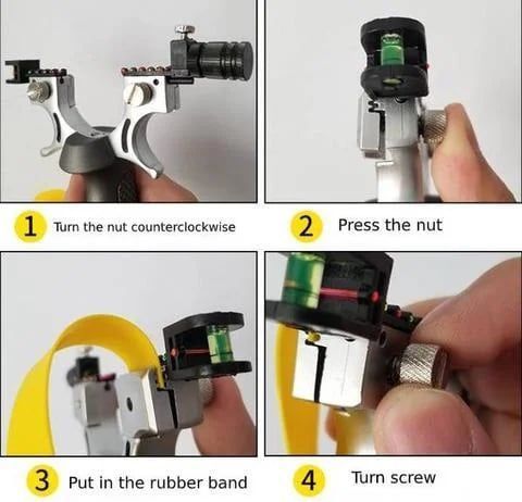 Professional resin laser slingshots