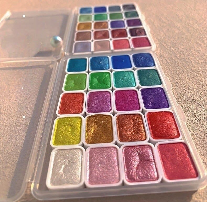 49% OFF!!- 20 Colors Watercolor Painting Set