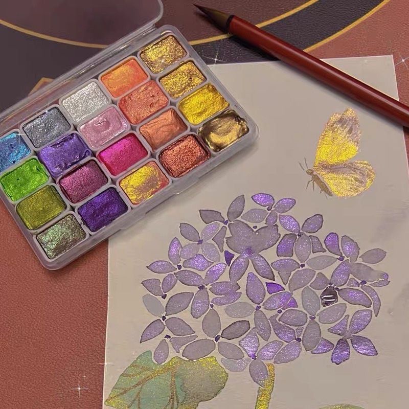 49% OFF!!- 20 Colors Watercolor Painting Set