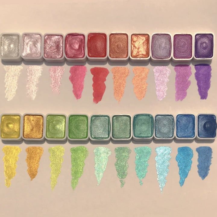 49% OFF!!- 20 Colors Watercolor Painting Set