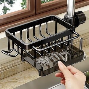 (2025 New Arrival) Kitchen Sink Faucet Organizer