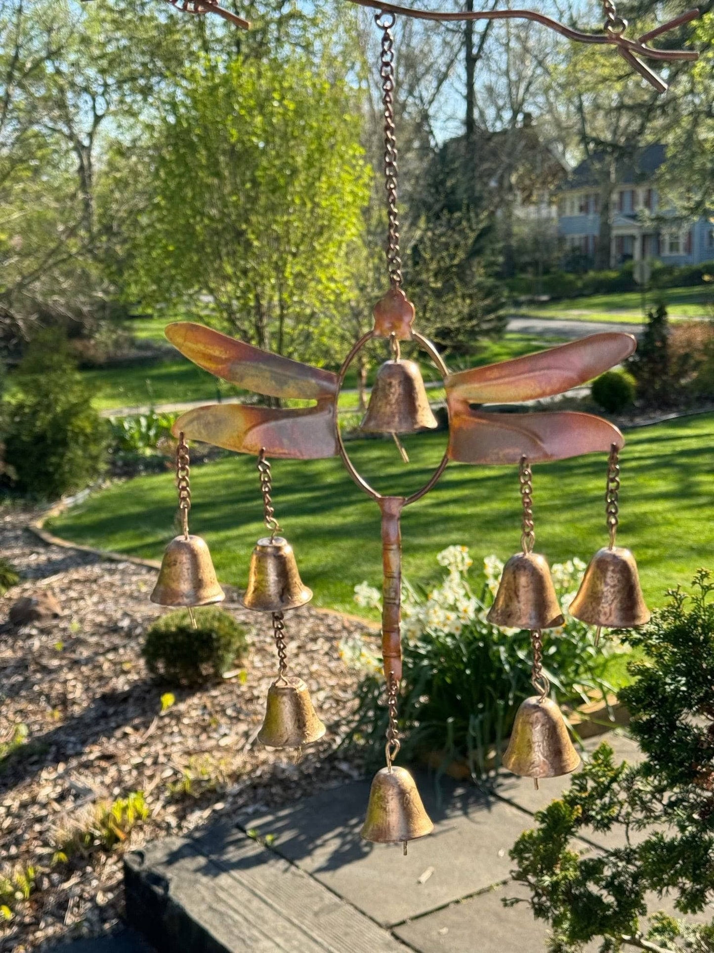 Dragonfly with Bells Wind Chime