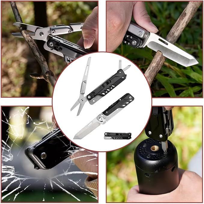 Multifunctional knife for outdoor survival