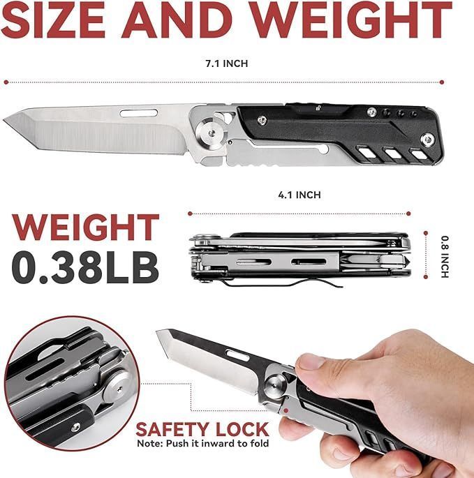 Multifunctional knife for outdoor survival